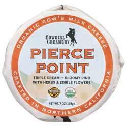 Cowgirl Creamery Pierce Point Organic Cheese - 7 oz