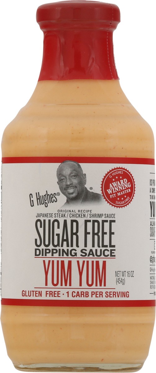 slide 5 of 9, G Hughes Sugar Free Yum Yum Dipping Sauce, 16 oz
