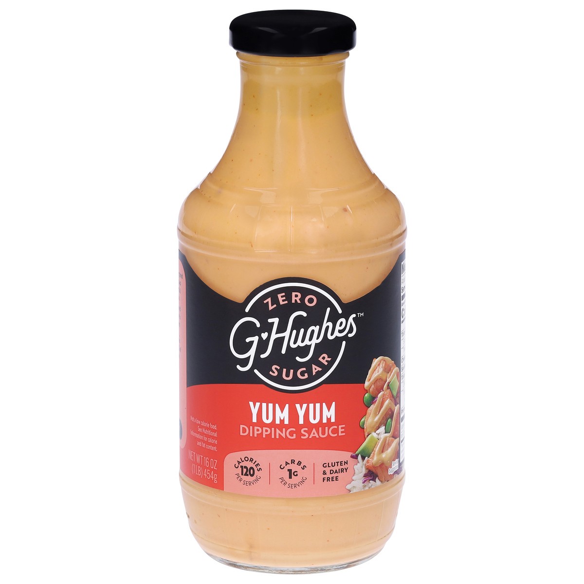 slide 1 of 9, G Hughes Sugar Free Yum Yum Dipping Sauce, 16 oz