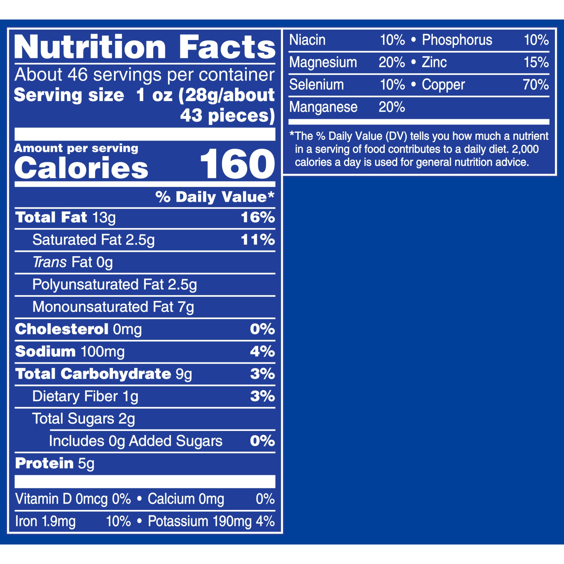 slide 3 of 13, Planters Halves & Pieces Salted Cashews 46 oz, 46 oz