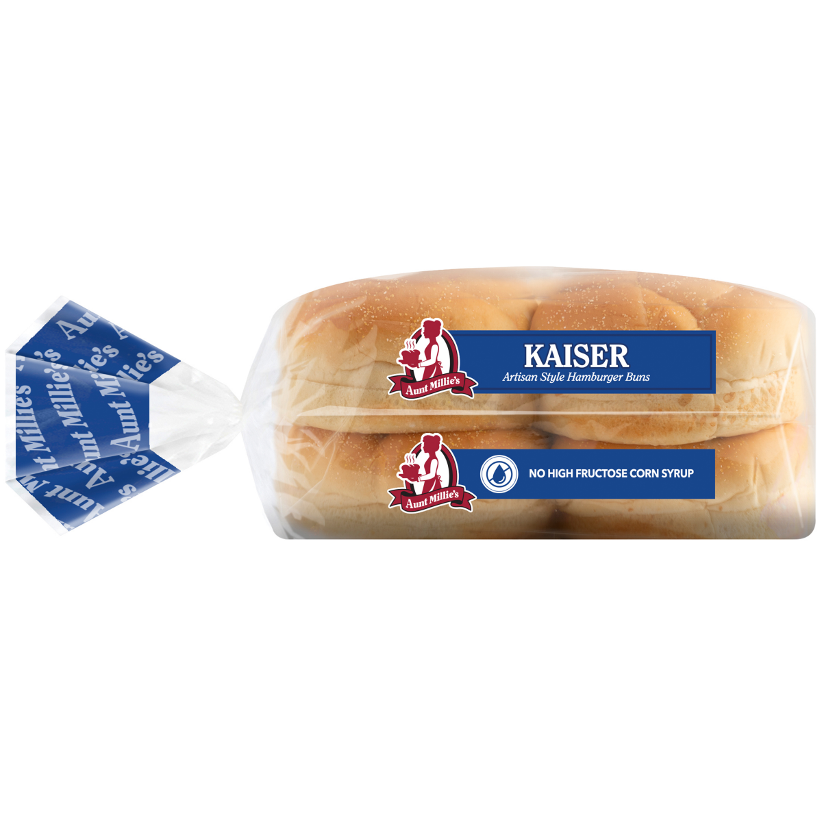 slide 4 of 8, Aunt Millie's Bakehouse Artisan Style Kaiser Hamburger Buns 8 ct, 8 ct