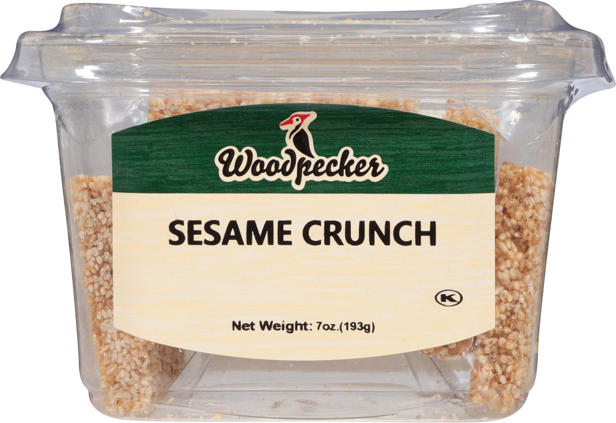 slide 6 of 14, Woodpecker Sesame Crunch 7 oz, 1 ct