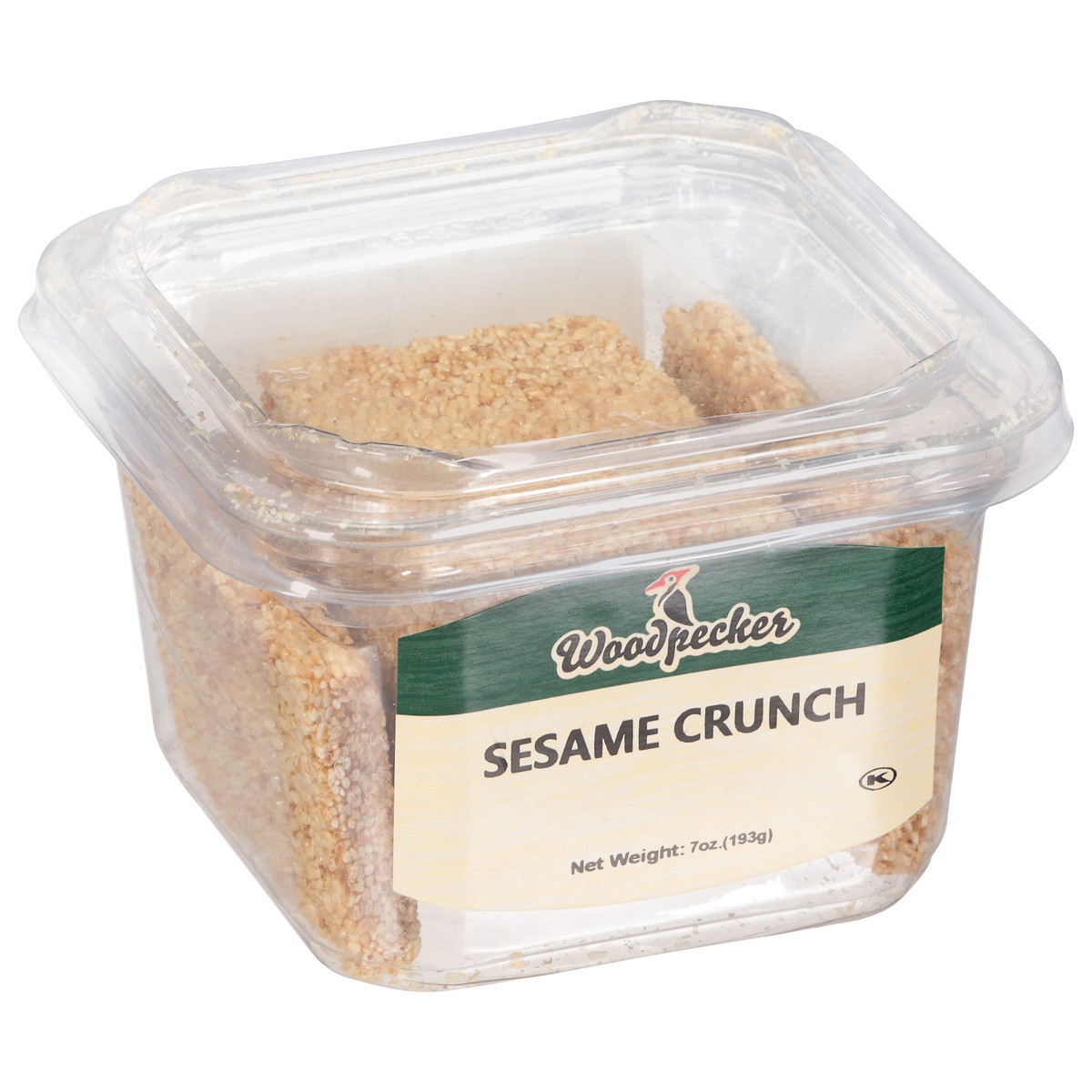 slide 4 of 14, Woodpecker Sesame Crunch 7 oz, 1 ct