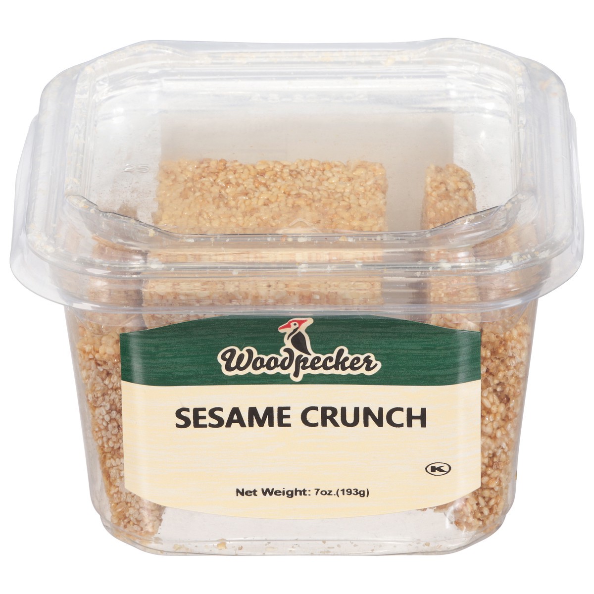 slide 3 of 14, Woodpecker Sesame Crunch 7 oz, 1 ct