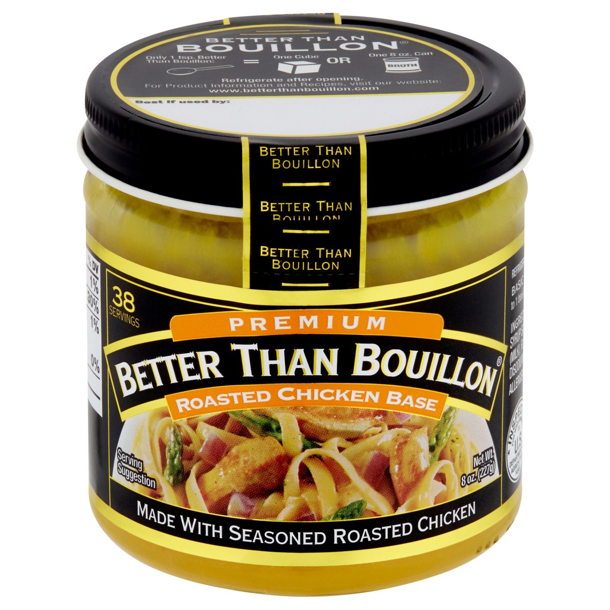 slide 1 of 4, Better than Bouillon Premium Roasted Chicken Base 8 OZ, 8 oz