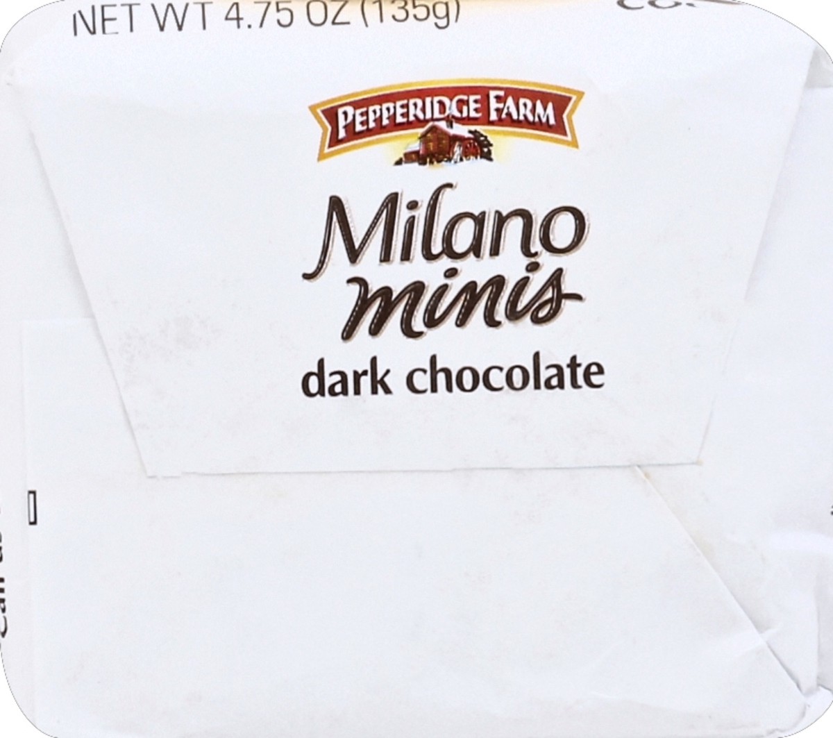 slide 4 of 4, Pepperidge Farm Milano Minis Chocolate Cookies, 4.75 oz