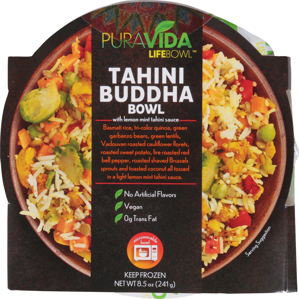 slide 10 of 14, PuraVida Life Bowl Tahini Buddha Bowl 8.5 oz, 8.5 oz