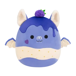 Squishmallows Blackberry Cheesecake Bat Plush
