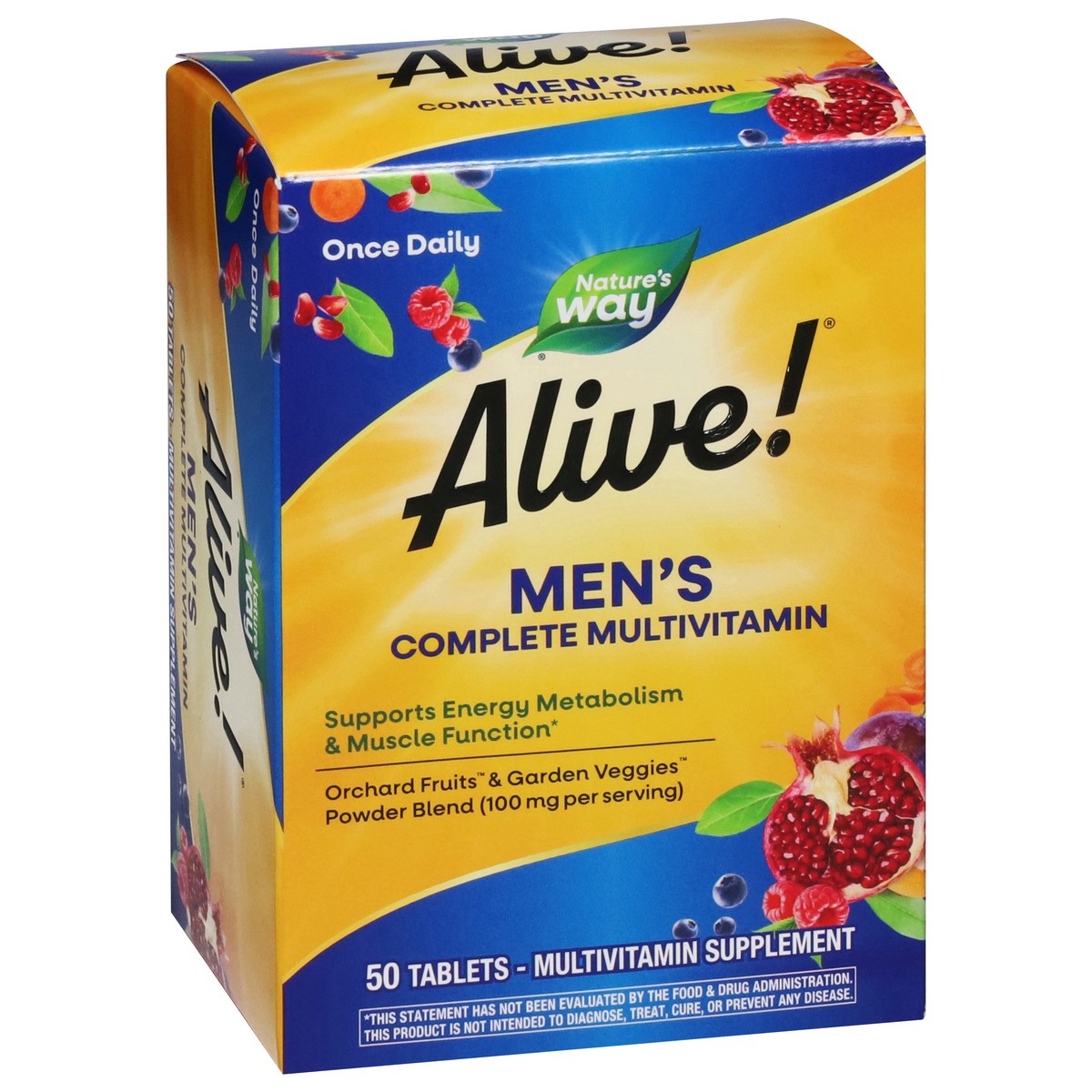 slide 9 of 14, Nature's Way Alive! Men's Complete Multivitamin, 50 ct