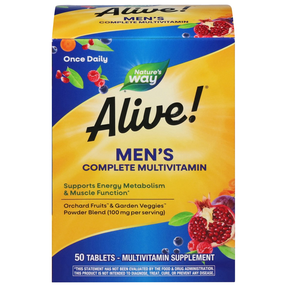 slide 2 of 14, Nature's Way Alive! Men's Complete Multivitamin, 50 ct
