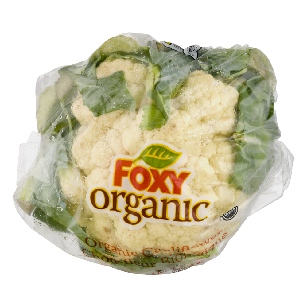 slide 1 of 1, Foxy Organic Cauliflower, 1 lb