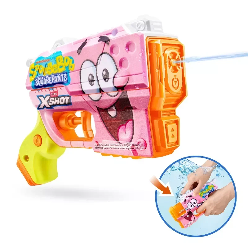 slide 1 of 7, Zuru Toys Spongebob Xshot Water Gun, 1 ct