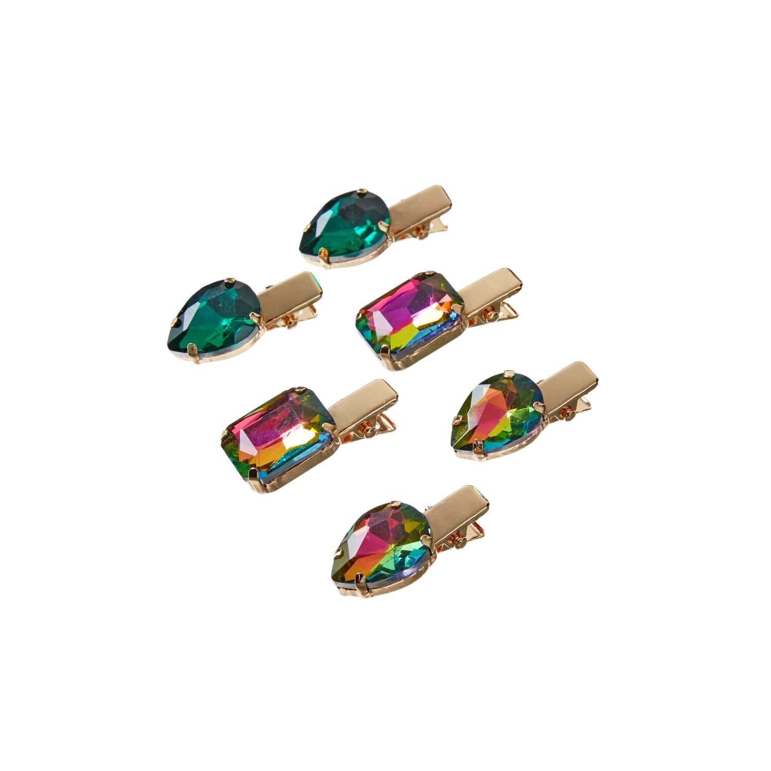 slide 3 of 3, Conair Wicked Salon Clips, Gems, 6 Ct, 6 ct