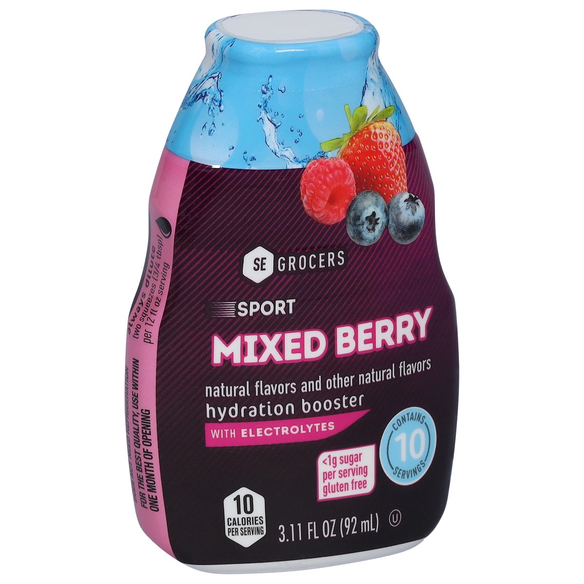 slide 5 of 9, Se Grocers Mxdbry Rasp Hyd Bstr - 3.1 oz, 3.1 oz