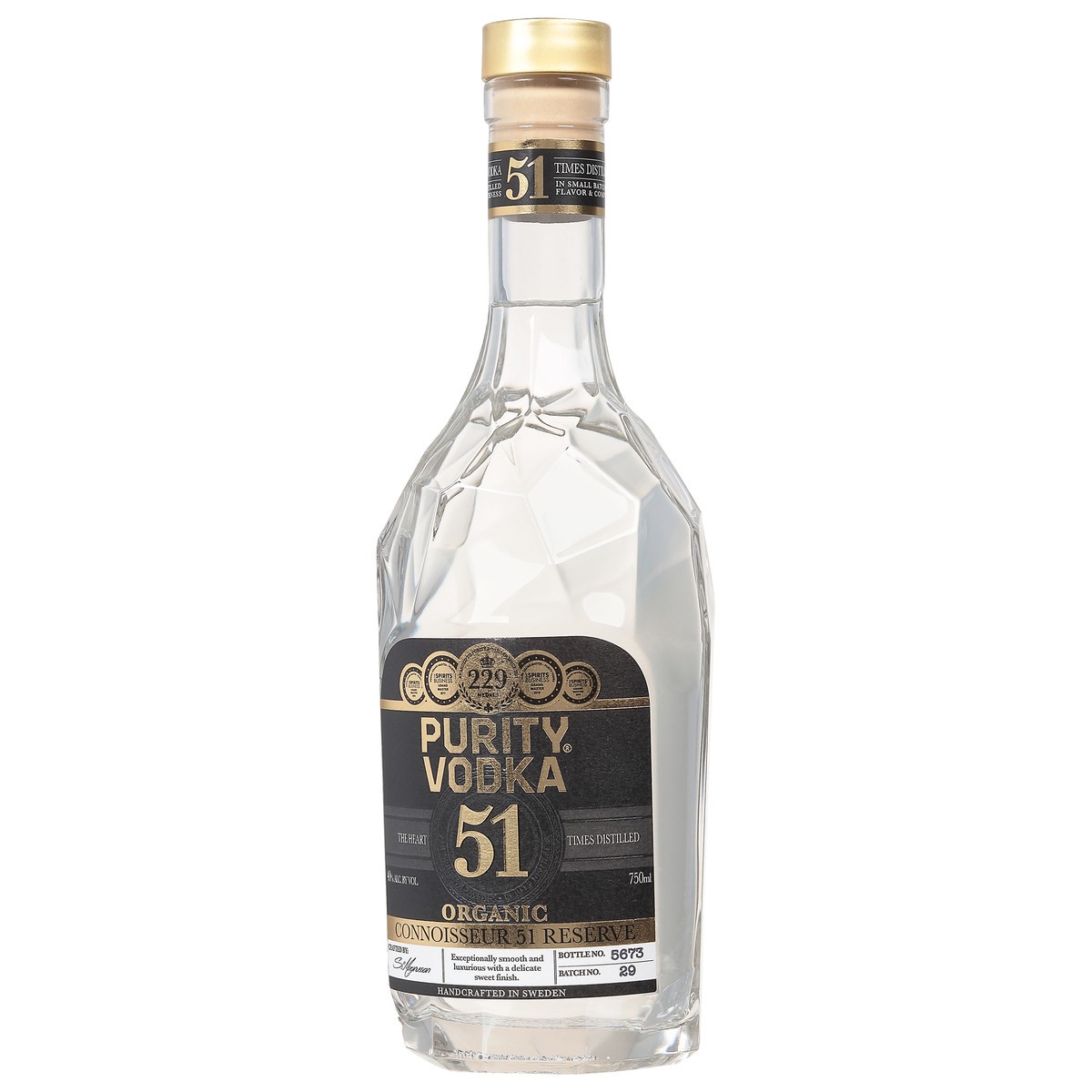 slide 3 of 9, Purity Organic Bottle No: 4797 Vodka 750 ml, 750 ml