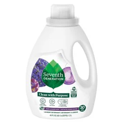 Seventh Generation Liquid Laundry Detergent Lavender 45 oz