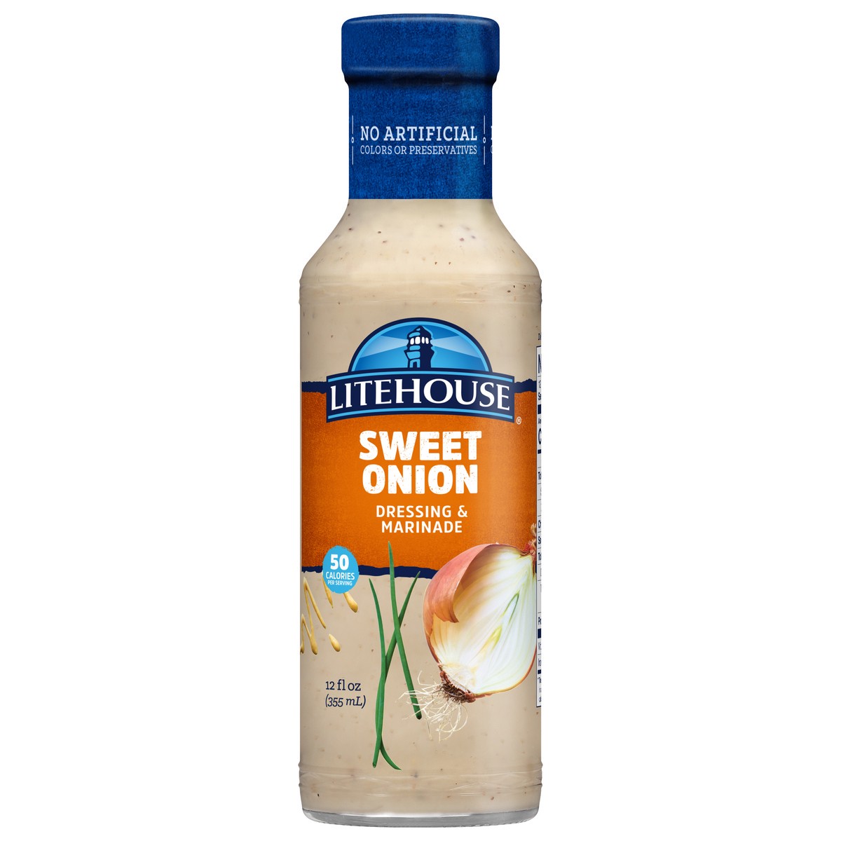 slide 7 of 12, Litehouse Sweet Onion Dressing & Marinade 12 fl oz, 12 fl oz