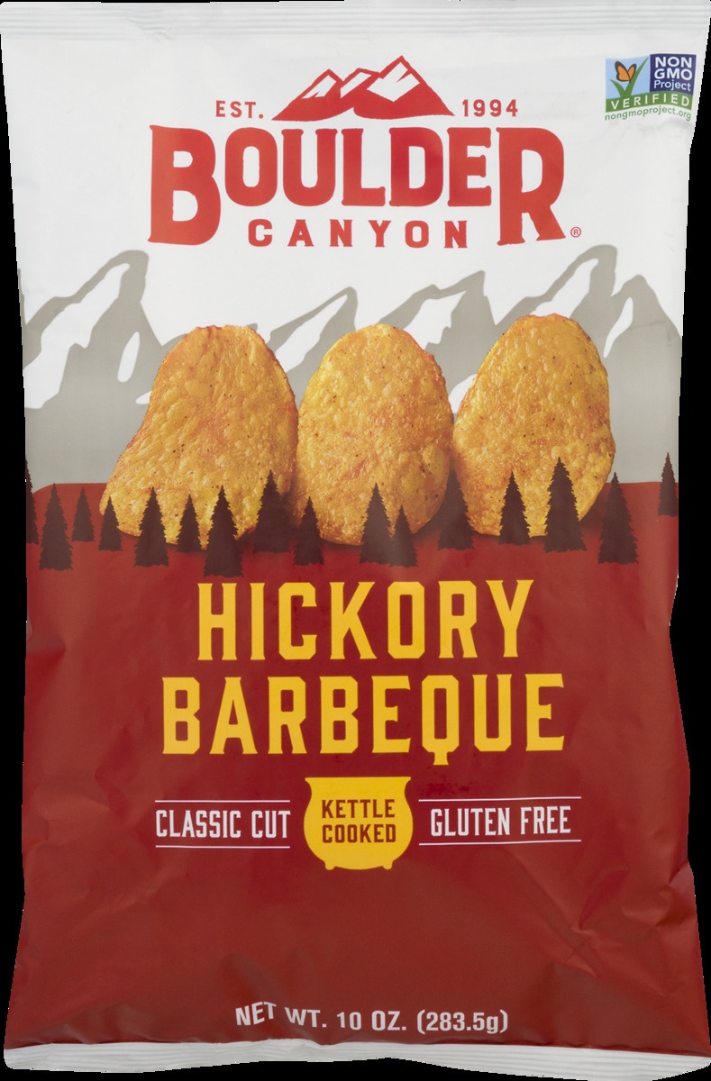 slide 10 of 11, Boulder Canyon Hickory Bbq Kettle Chips, 10 oz