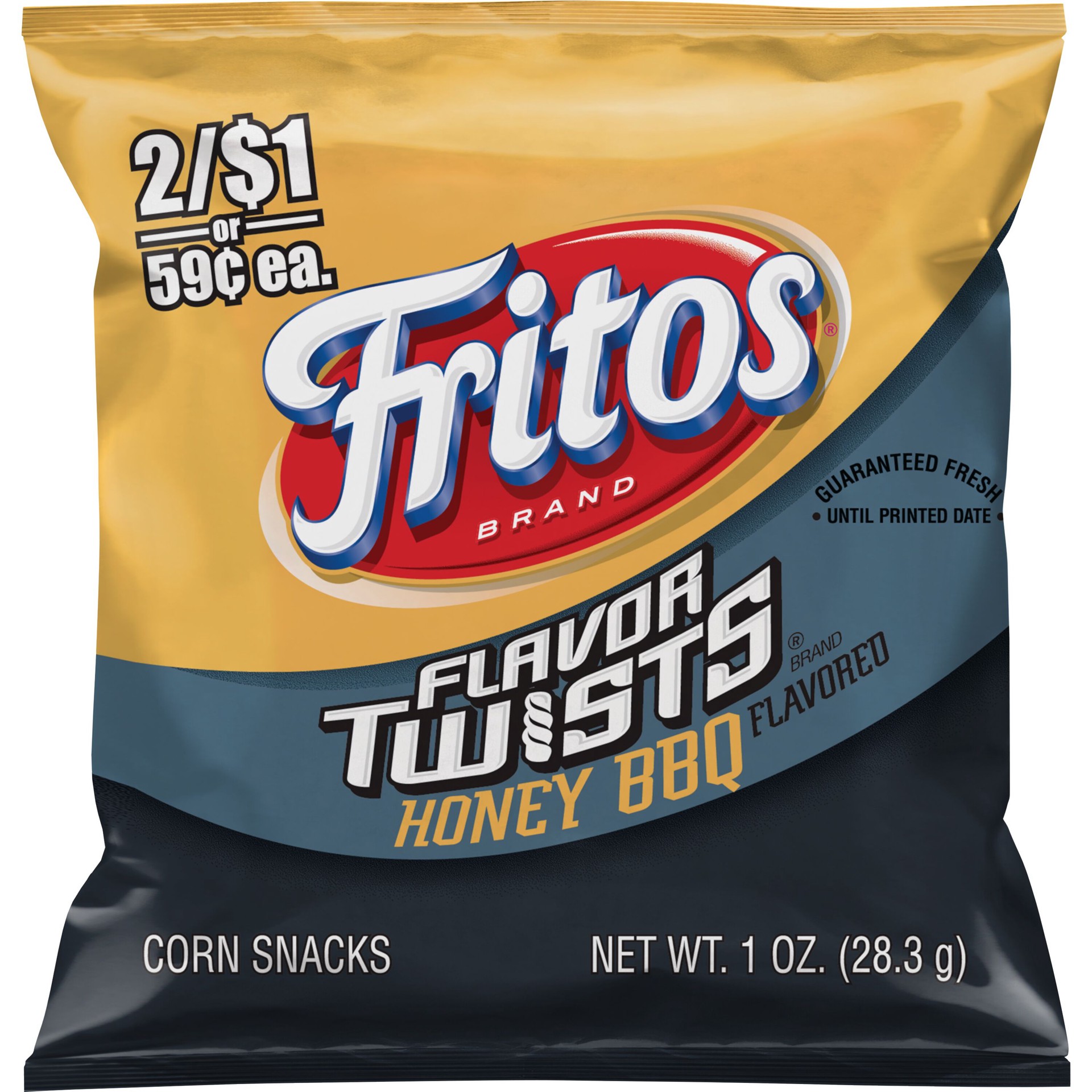 slide 1 of 3, Fritos Honey Bbq Twist, 1 ct