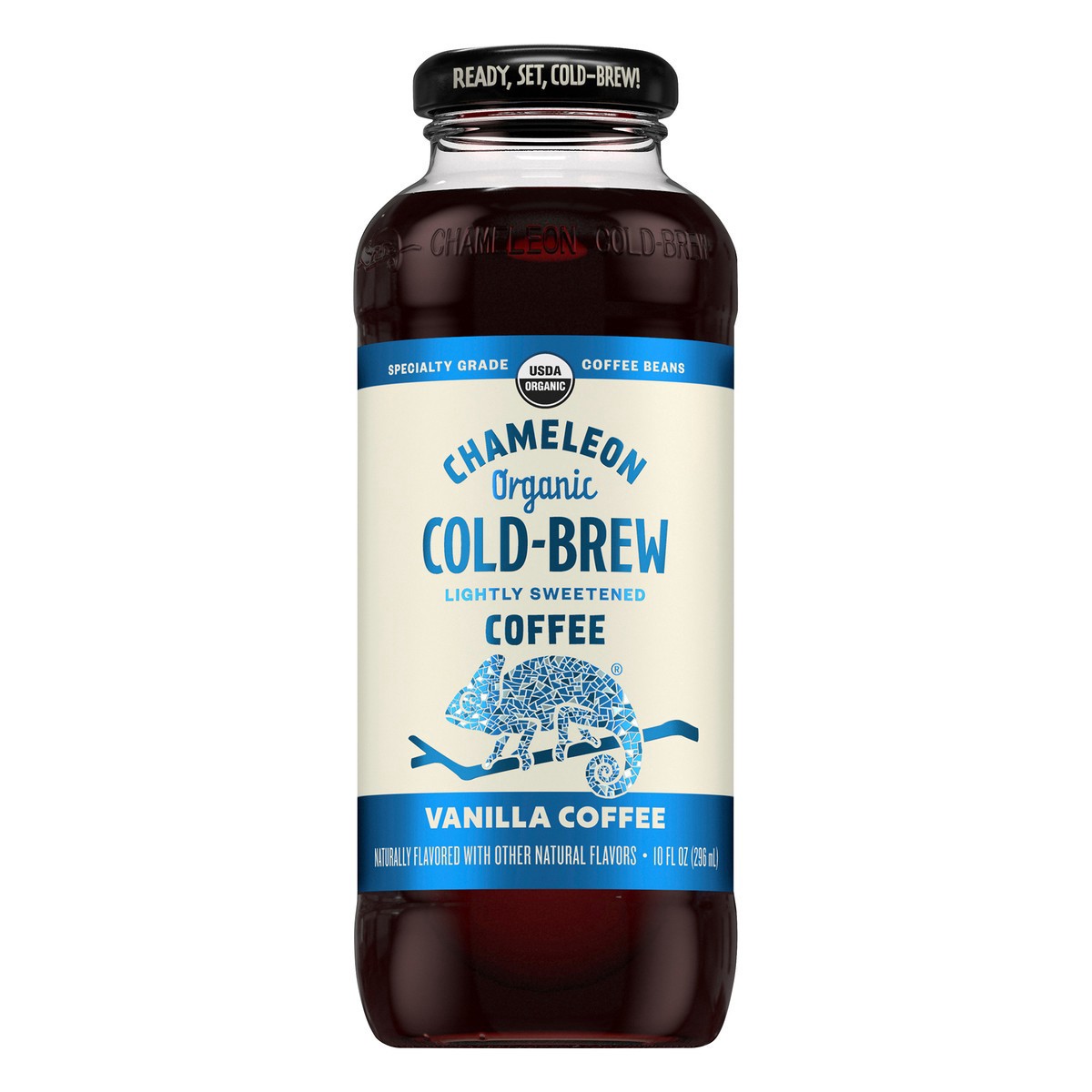 slide 1 of 6, Chameleon Cold-Brew Chameleon Organic Cold-brew Vanilla Coffee, 10 oz