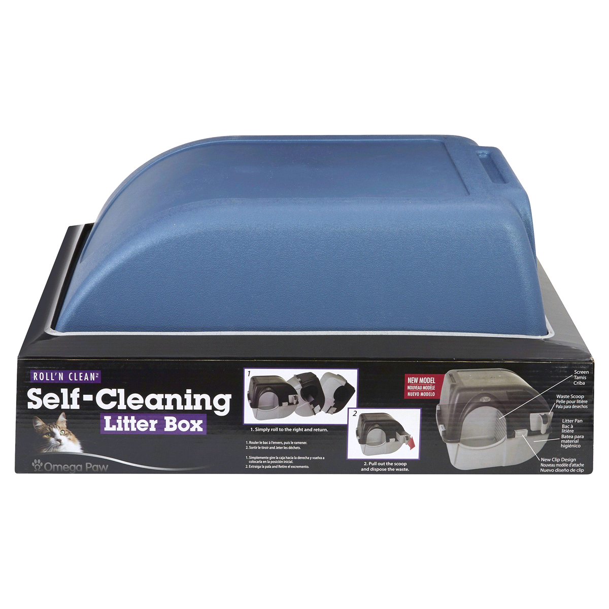 Self cleaning litter box roll hot sale n clean