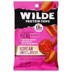 Wilde Korean Sweet & Spicy Protein Chips 1.34 oz