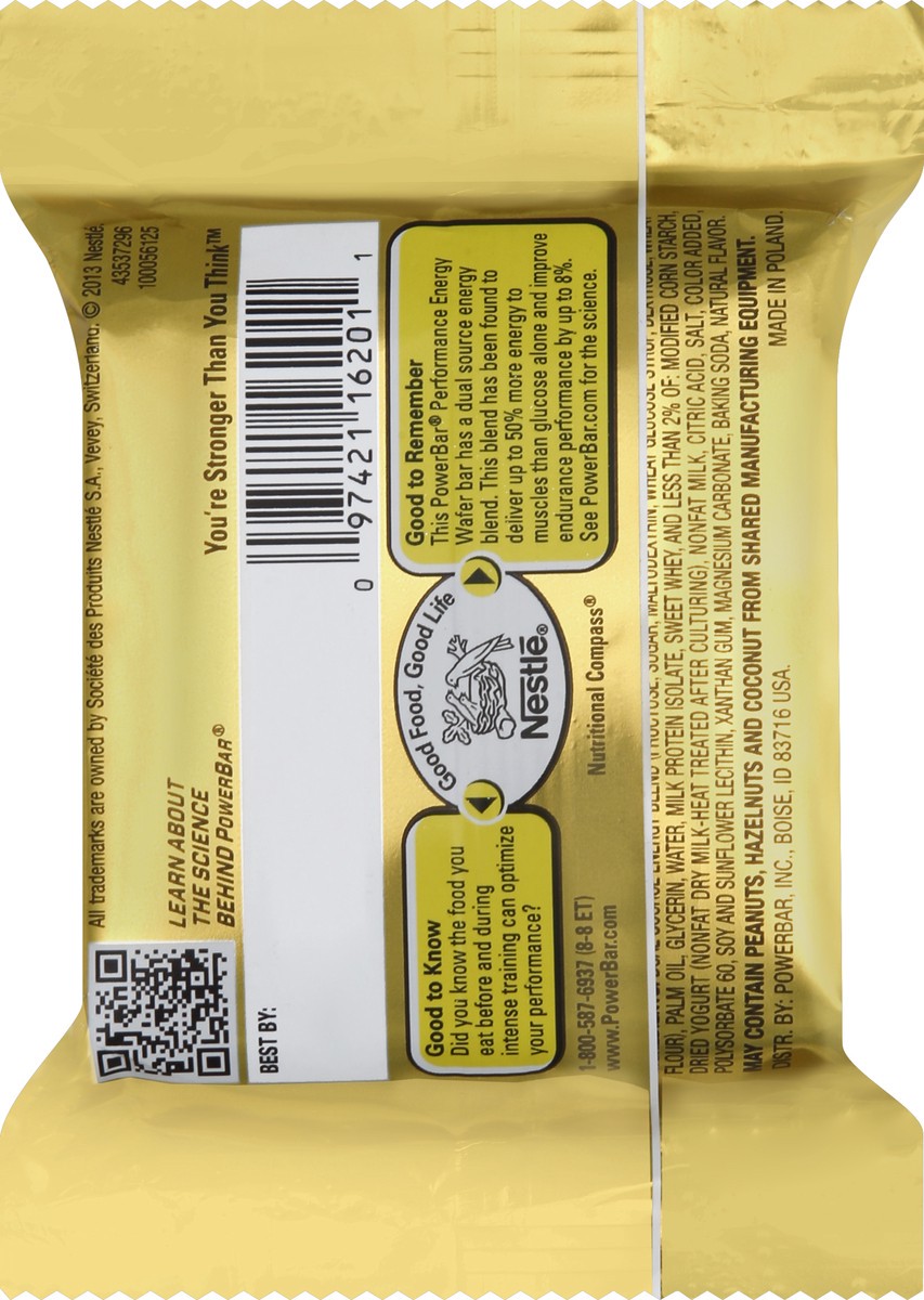 slide 6 of 6, PowerBar Wafer Bar 1.41 oz, 1.41 oz