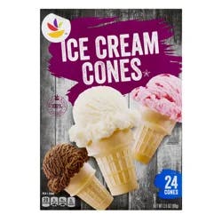 Giant Ice Cream Cones - 24 ct