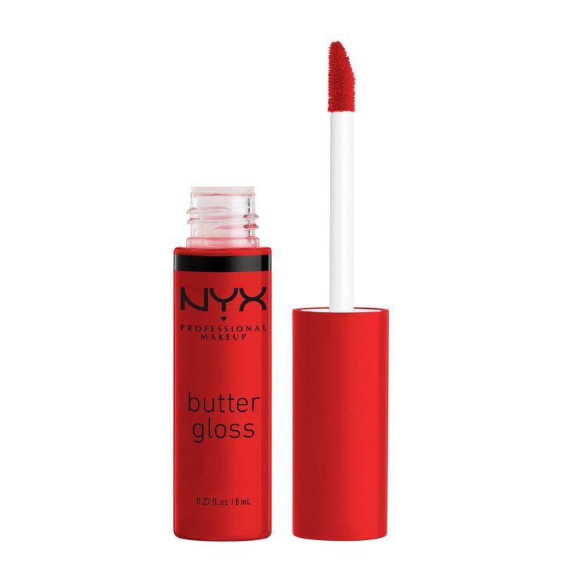 slide 1 of 8, NYX Professional Makeup Butter Lip Gloss - 40 Apple Crisp - 0.27 fl oz, 0.32 oz