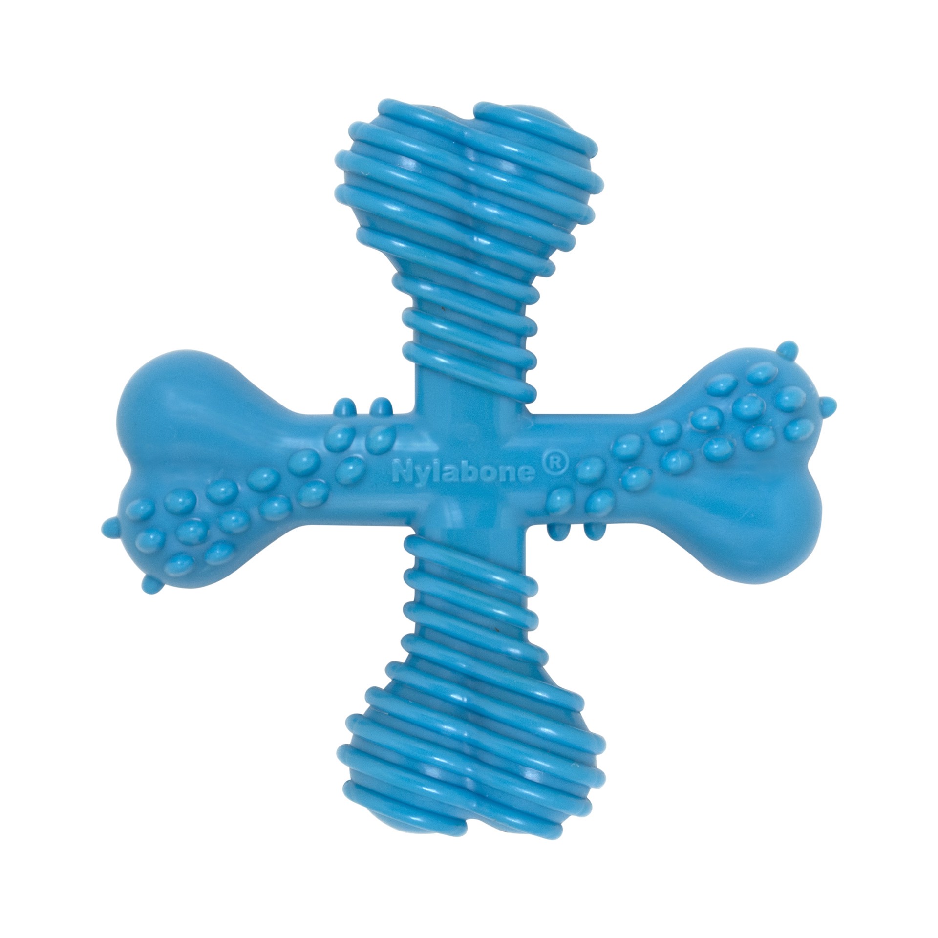 slide 6 of 9, Nylabone Comfort Hold X Bone Power Chew Durable Dog Toy Beef Large/Giant - Up to 50 lbs.(1 Count), 1 ct