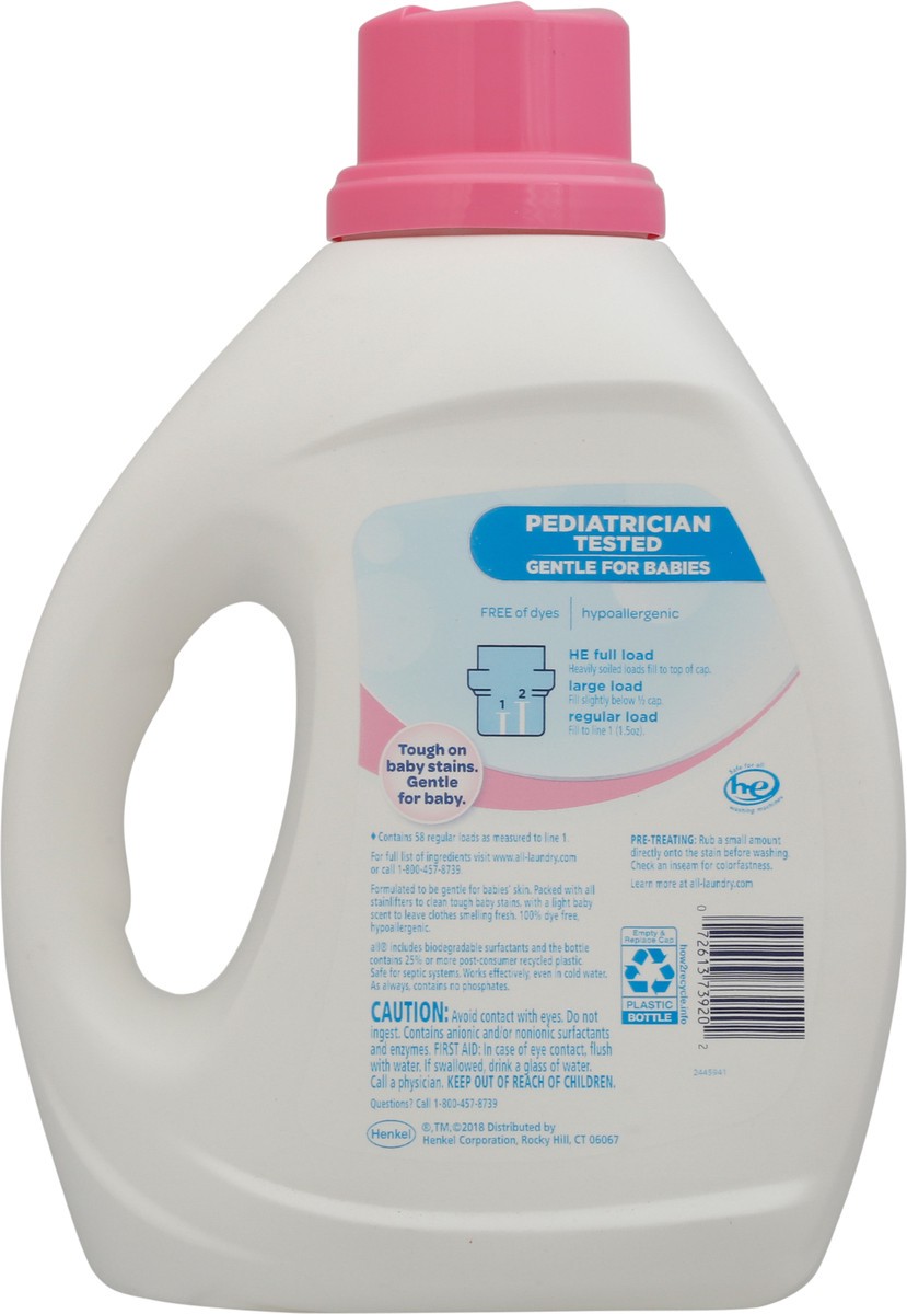 slide 7 of 9, All Detergent, With Stainlifters, Baby, 88 fl oz