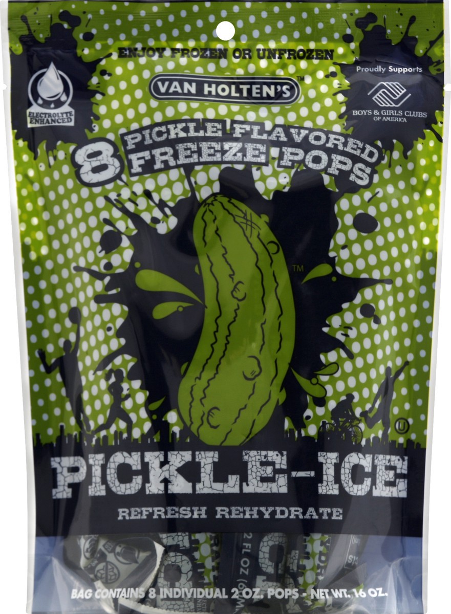 slide 7 of 8, Van Holten's Pickle Ice Pop, 8 ct