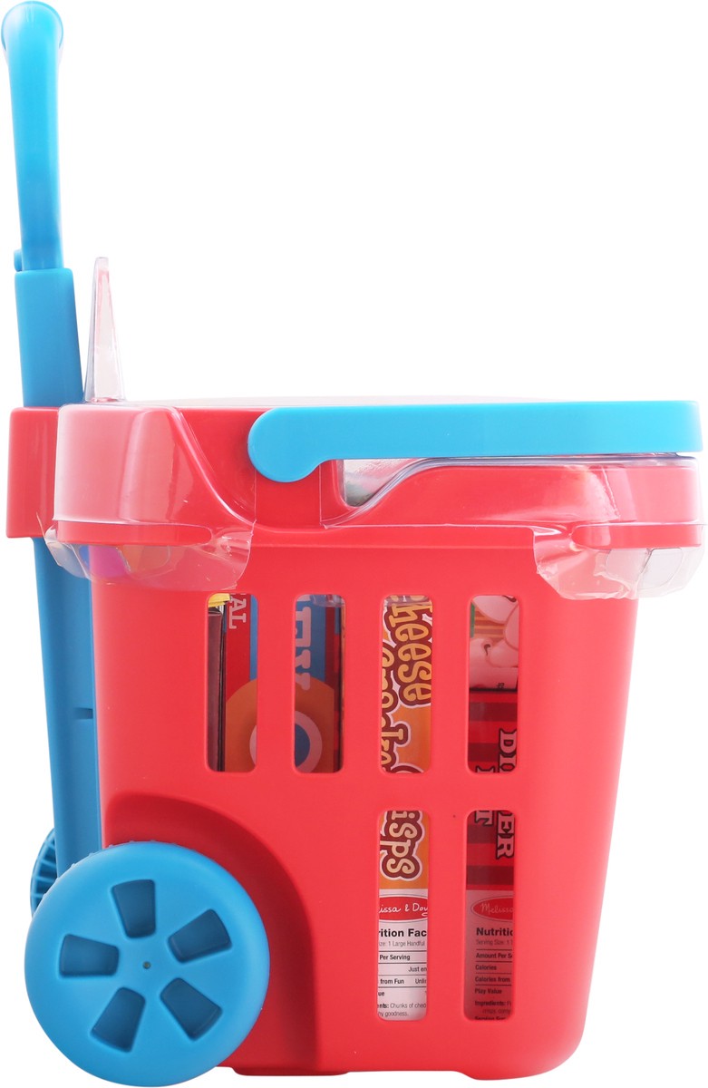 slide 3 of 9, Melissa & Doug Ages 3+ Fill & Roll Grocery Basket Play Set 11 1 ea, 1 ct