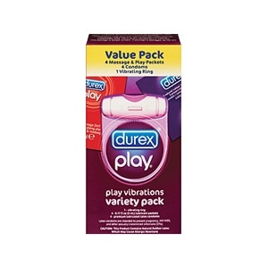 slide 1 of 1, Durex Play Variety Pack, 9 ct