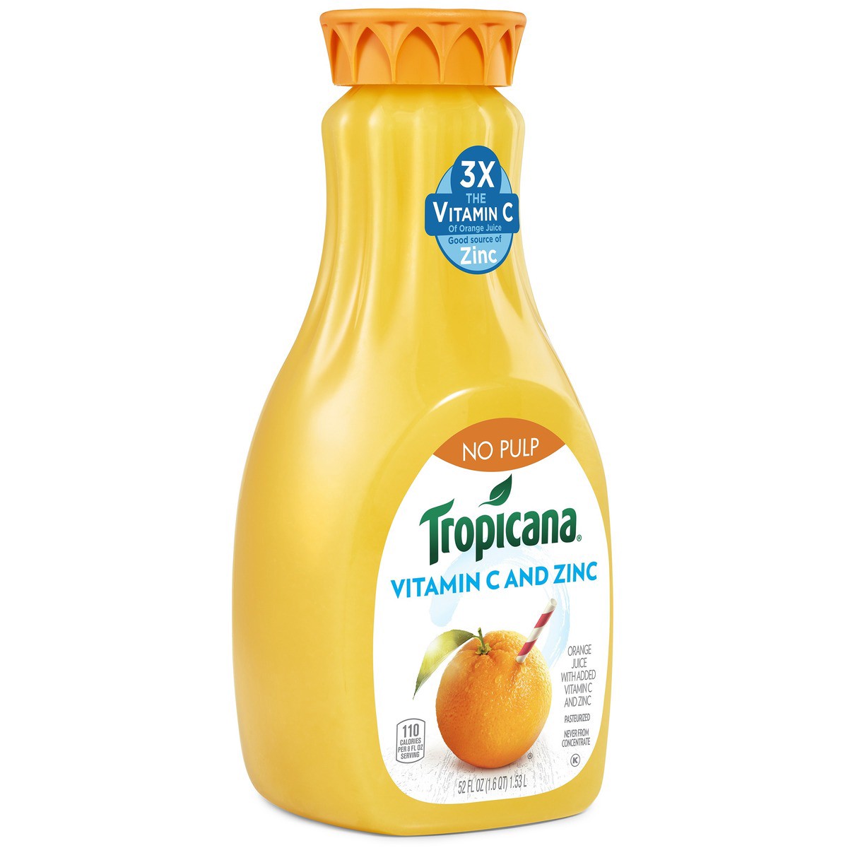 slide 10 of 11, Tropicana 100% Juice - 52 oz, 52 oz