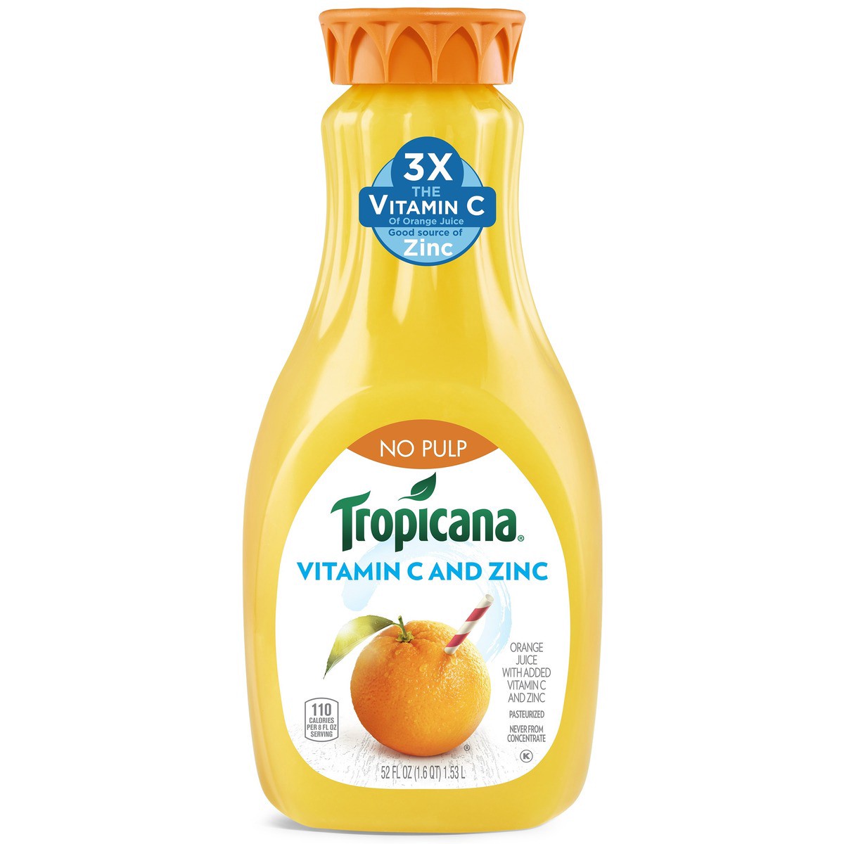 slide 8 of 11, Tropicana 100% Juice - 52 oz, 52 oz