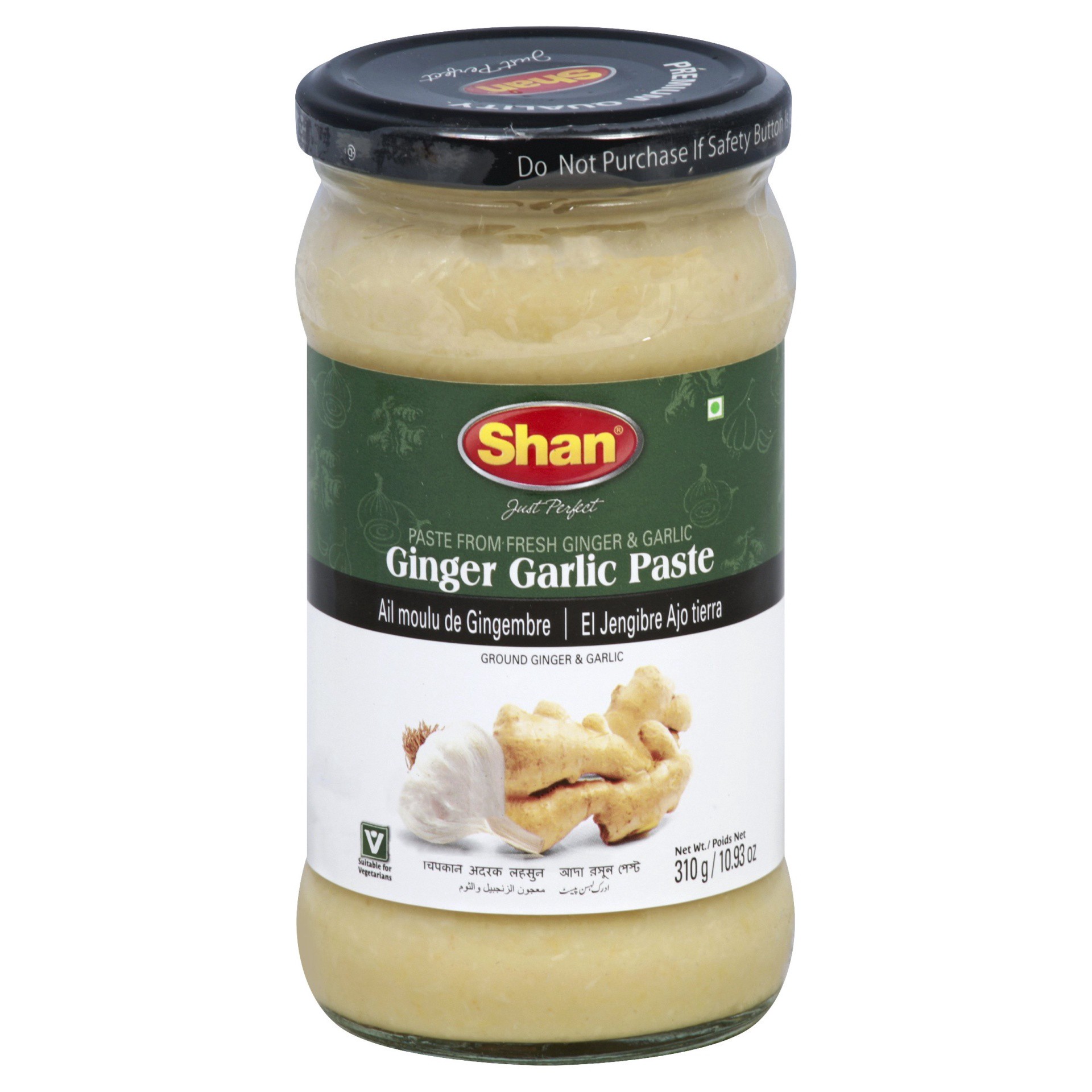slide 1 of 1, Shan Ginger Garlic Paste, 10.9 oz