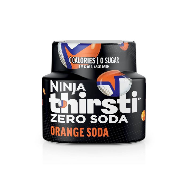 slide 1 of 7, Ninja Thirsti Zero Soda Orange Soda Flavored Water Drops, 1 ct