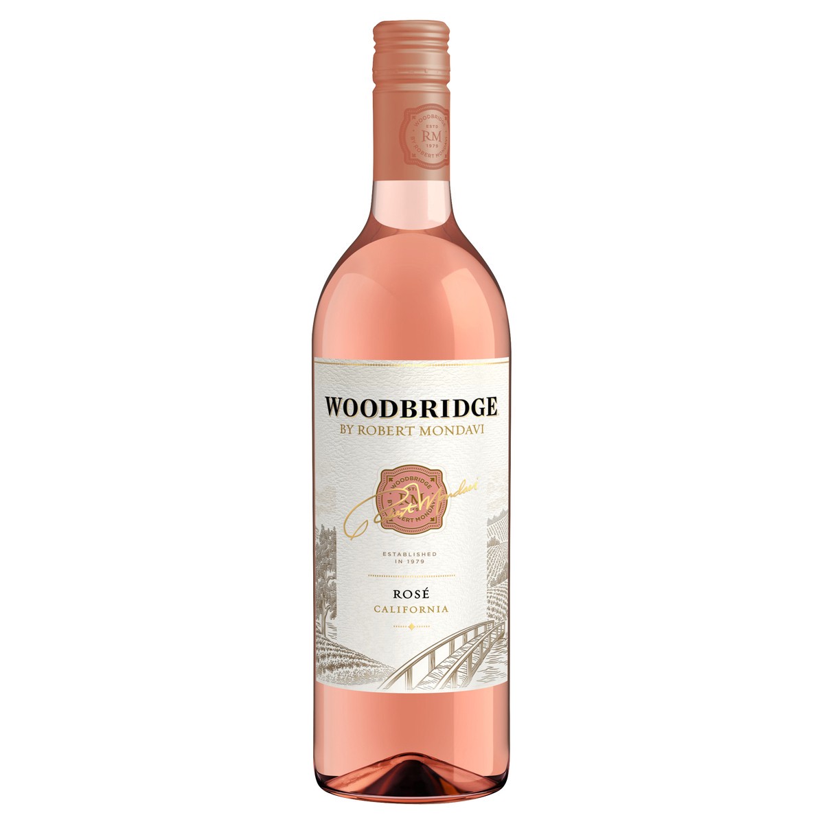 slide 1 of 7, Woodbridge by Robert Mondavi Rose Wine Bottle, 750 ml