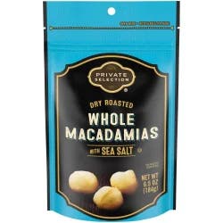 Private Selection Dry Roasted Whole Macadamia Nut With Sea Salt