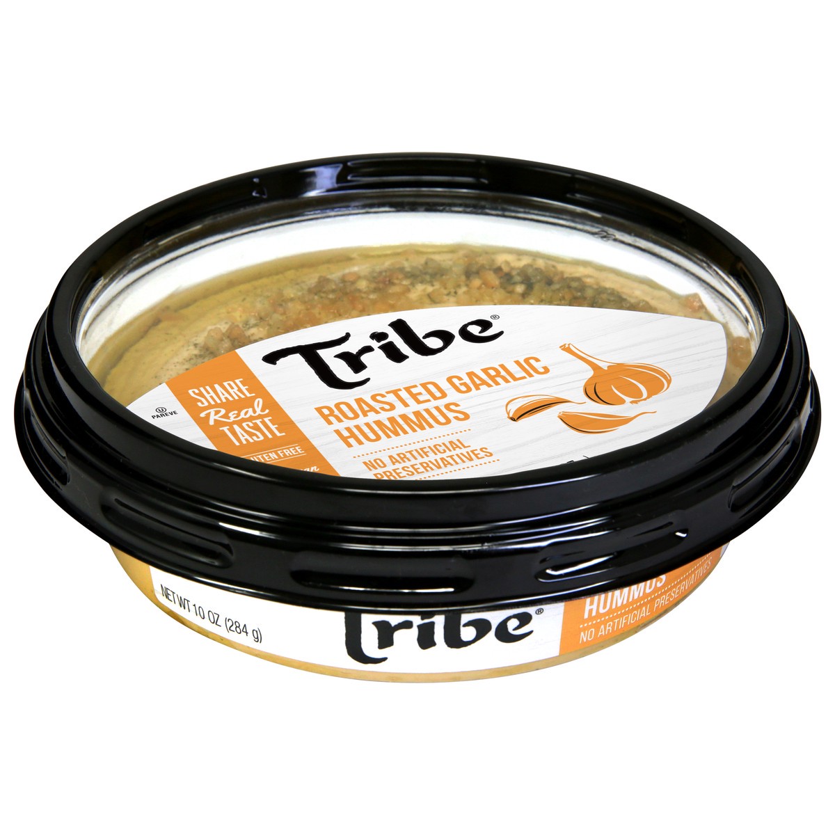 slide 2 of 9, Tribe Roasted Garlic Hummus 10 oz, 10 oz