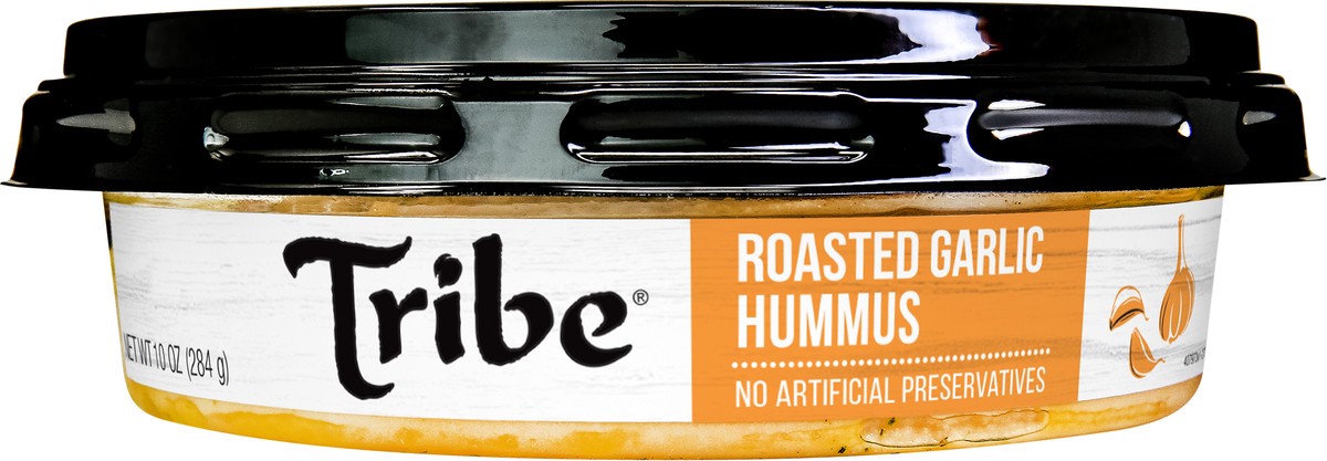 slide 6 of 9, Tribe Roasted Garlic Hummus 10 oz, 10 oz