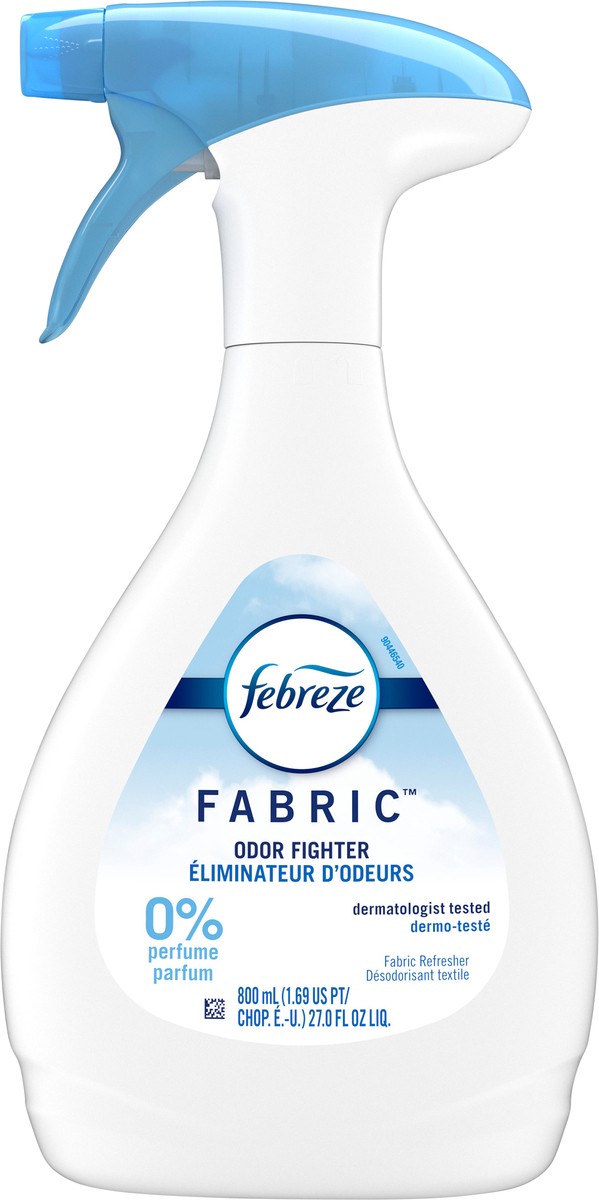 slide 3 of 3, Febreze Odor-Fighting Fabric Refresher, Unscented, 27 fl oz, 27 oz