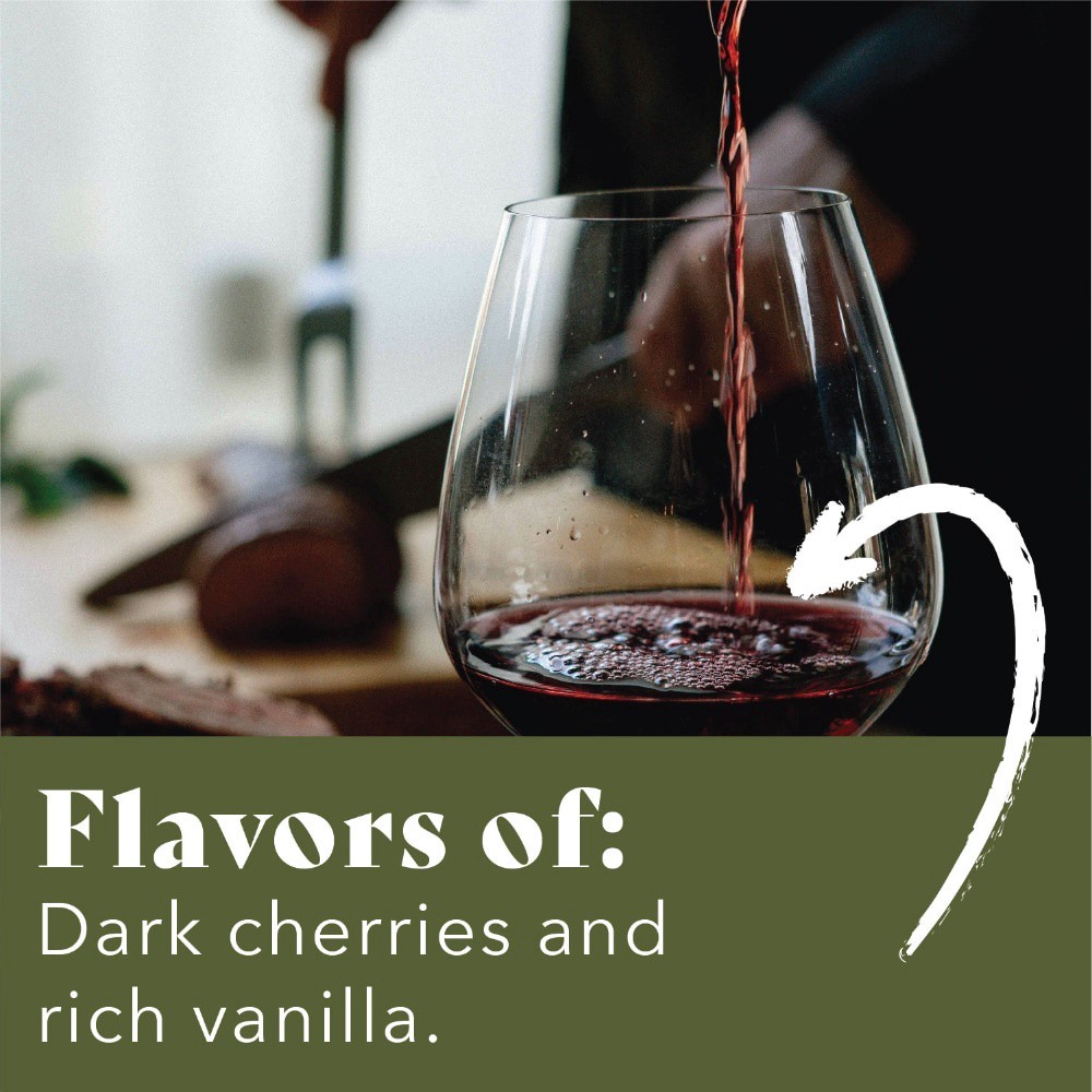 slide 5 of 6, Flourish Organic Red Blend, 750 ml