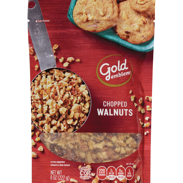 slide 1 of 1, GE Walnut Pieces, 8 oz