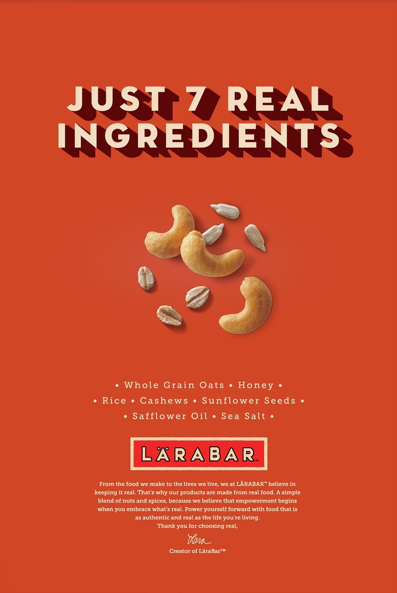 slide 5 of 12, LÄRABAR Cashew Cookie Flavored Cereal 22.2 oz, 22.2 oz