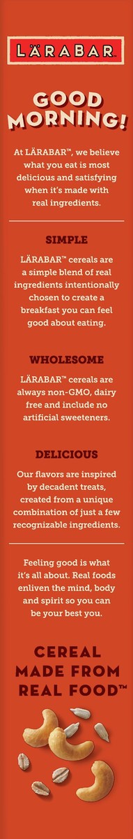 slide 10 of 12, LÄRABAR Cashew Cookie Flavored Cereal 22.2 oz, 22.2 oz