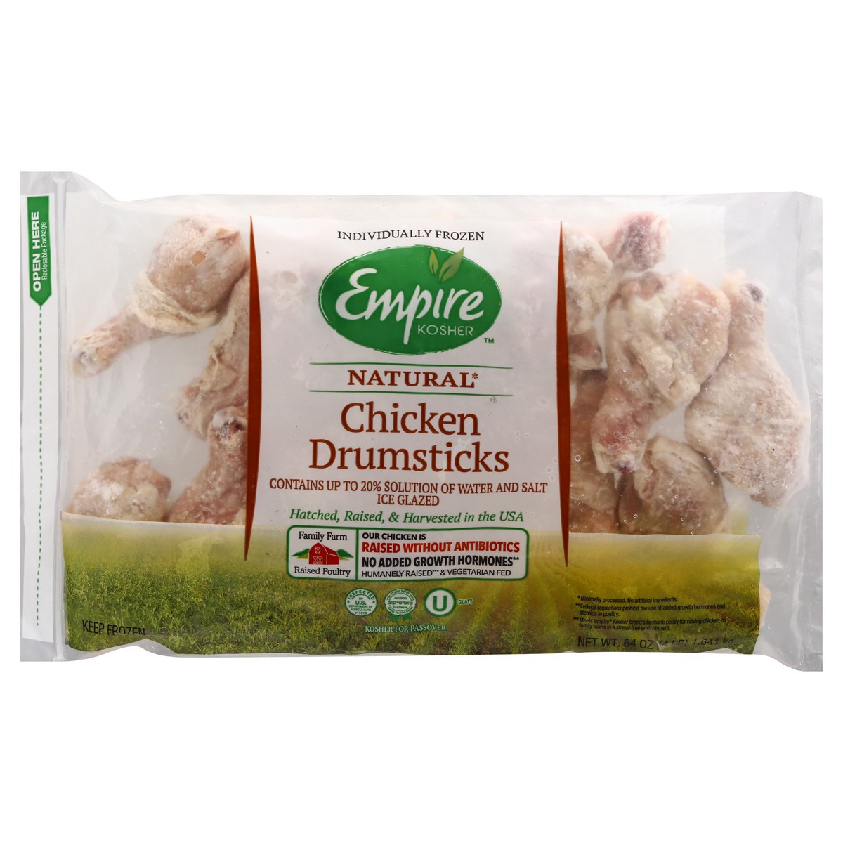 slide 9 of 13, Empire Kosher Chicken Drumsticks, 4 lb