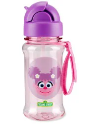 Skip Hop Sesame Street Straw Bottle With Tritan Renew - Abby Cadabby