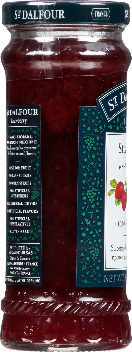 slide 9 of 13, St. Dalfour Strawberry Fruit Spread 10 oz, 10 oz